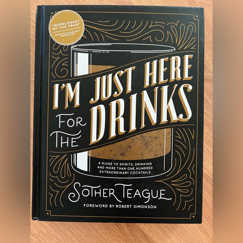 Brand New- I’m Just Here For The Drinks by Sother Teague Book